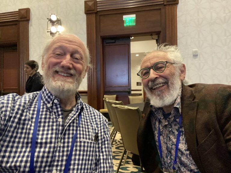 Jean Gotman and Dick Moberg