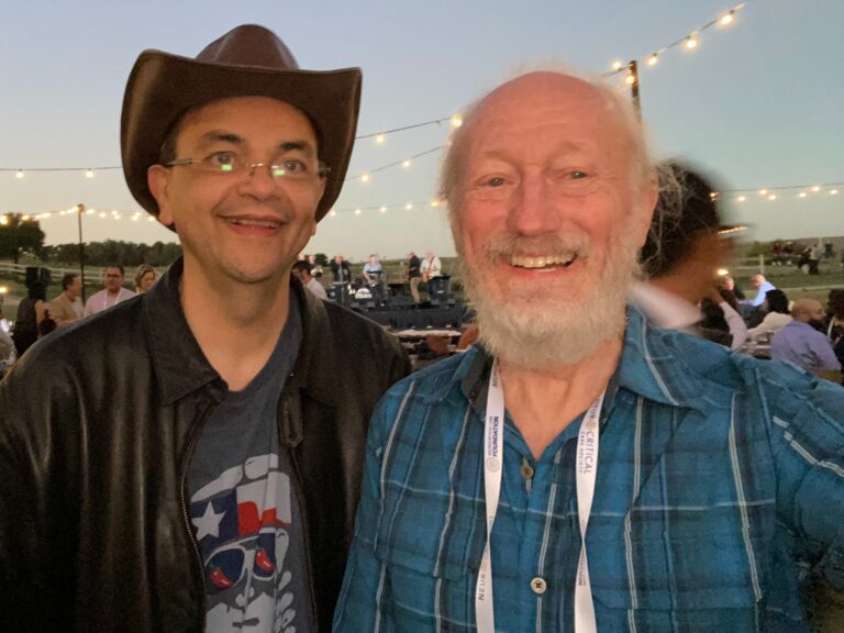 Jose Suarez and Dick Moberg at NCS 2022: Neurocritical Care Society