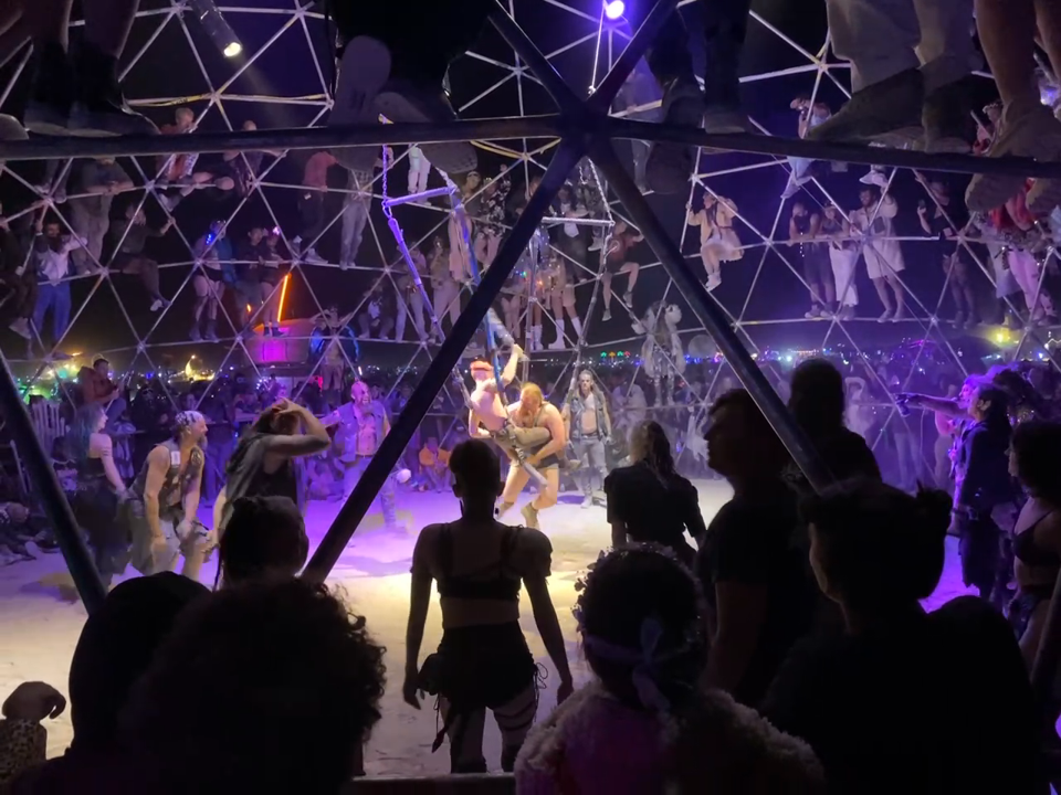 Burning Man Thunder Dome